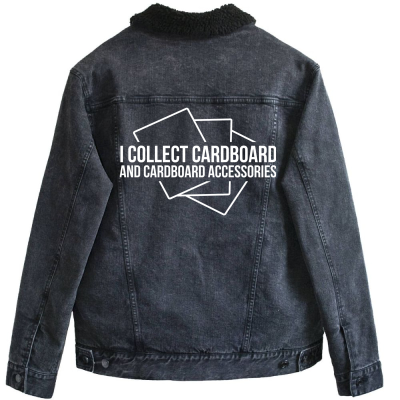 Tcg Tading Crad Game   Cardboard Accessories 21 Unisex Sherpa-Lined Denim Jacket by saylevongalx | Artistshot