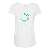 Loading Design Maternity Scoop Neck T-shirt | Artistshot