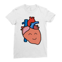 Anatomical Happy Heart Kids Aspiring To Become Car Ladies Fitted T-shirt | Artistshot