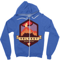 Valakut   The Peak With Heat! 3 Zipper Hoodie | Artistshot