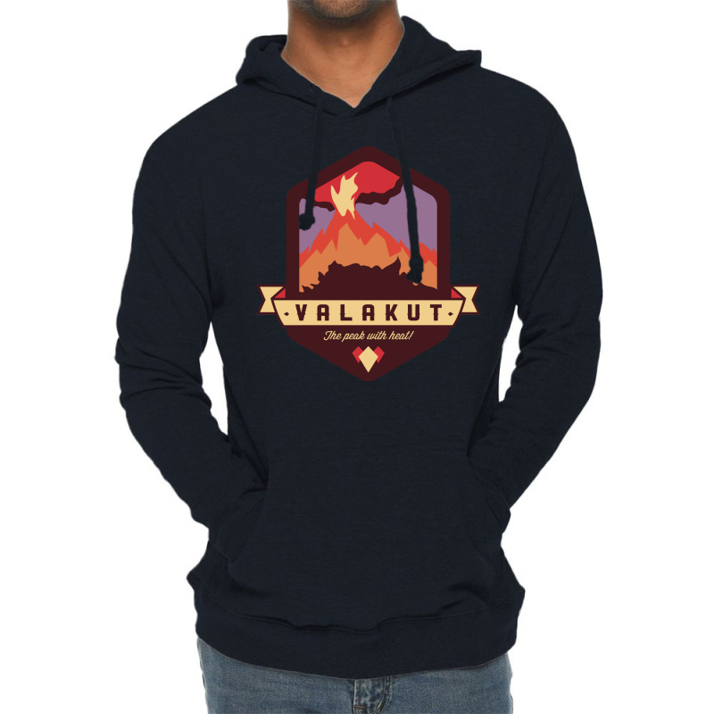 Valakut   The Peak With Heat! 3 Lightweight Hoodie by slavissweersq | Artistshot