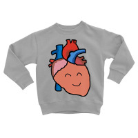 Anatomical Happy Heart Kids Aspiring To Become Car Toddler Sweatshirt | Artistshot