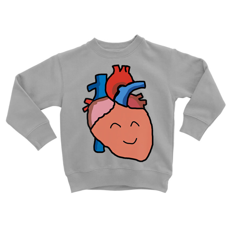 Anatomical Happy Heart Kids Aspiring To Become Car Toddler Sweatshirt by fiddolamuf | Artistshot