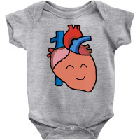 Anatomical Happy Heart Kids Aspiring To Become Car Baby Bodysuit | Artistshot