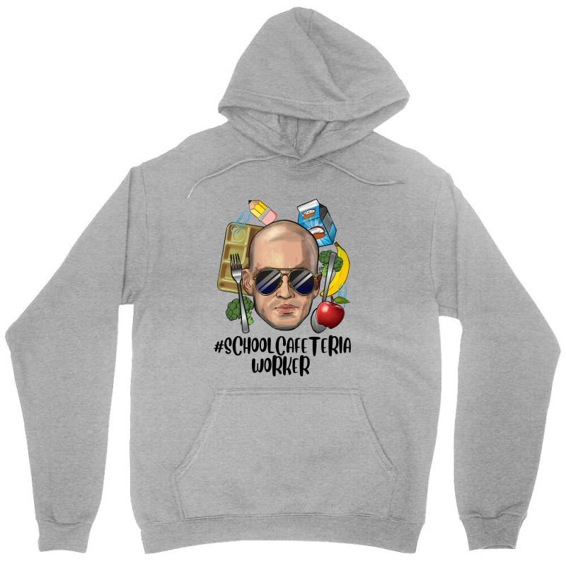 Bald Man School Cafeteria Worker Unisex Hoodie | Artistshot