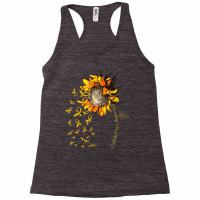 Endometriosis Awareness Sunflower T Shirt Racerback Tank | Artistshot