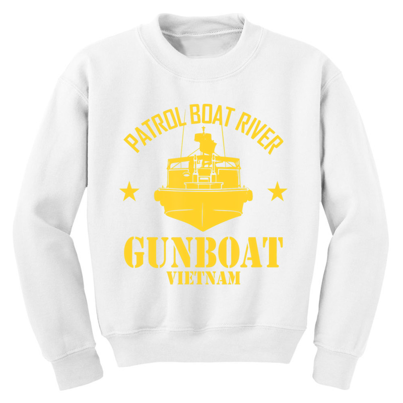 Patrol Boat River   Gunboat Vietnam T Shirt Youth Sweatshirt by heffopance | Artistshot