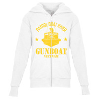 Patrol Boat River   Gunboat Vietnam T Shirt Youth Zipper Hoodie | Artistshot