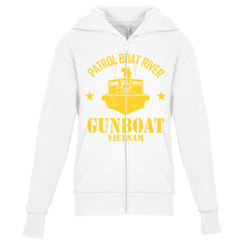 Patrol Boat River   Gunboat Vietnam T Shirt Youth Zipper Hoodie by heffopance | Artistshot