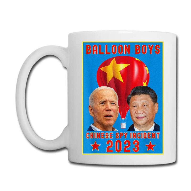 Joe Biden Vs Xi Jinping   Chinese Surveillance Bal Coffee Mug | Artistshot