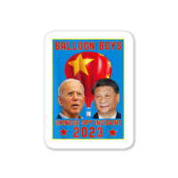 Joe Biden Vs Xi Jinping   Chinese Surveillance Bal Sticker | Artistshot