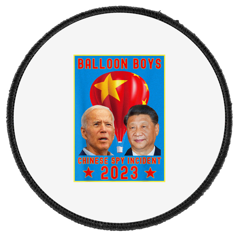 Joe Biden Vs Xi Jinping   Chinese Surveillance Bal Round Patch | Artistshot