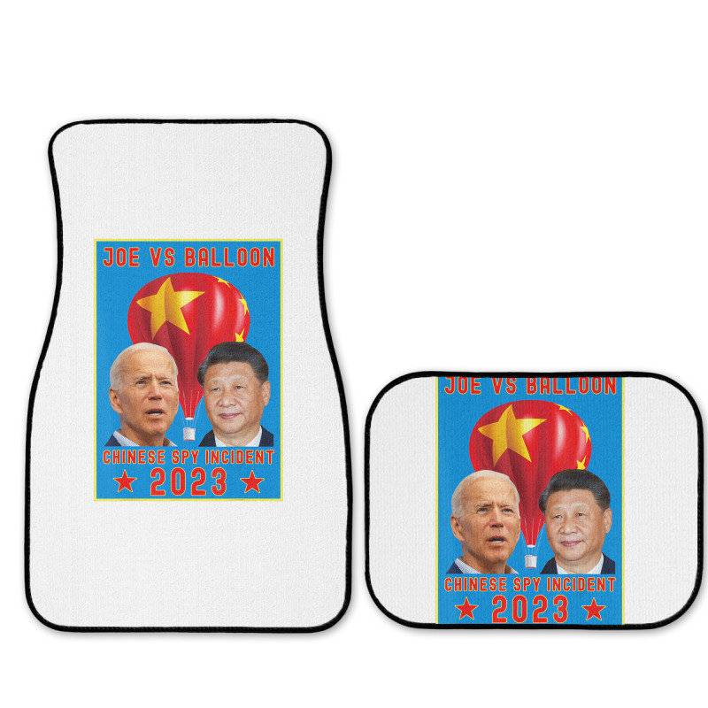 Joe Biden Vs Xi Jinping Chinese Surveillance Ballo Full Set Car Mats by voutsro | Artistshot