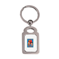 Joe Biden Vs Xi Jinping Chinese Surveillance Ballo Silver Rectangle Keychain | Artistshot