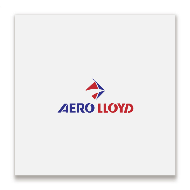 Baffling Aero Lloyd Metal Print Square | Artistshot