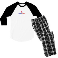 Baffling Aero Lloyd Men's 3/4 Sleeve Pajama Set | Artistshot