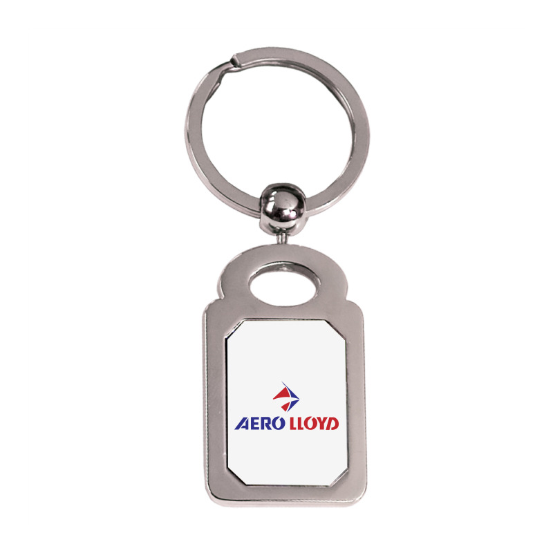 Baffling Aero Lloyd Silver Rectangle Keychain | Artistshot