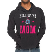 Helicopter Mom Pilot Funny Aviation Aircraft T Shi Vintage Hoodie | Artistshot