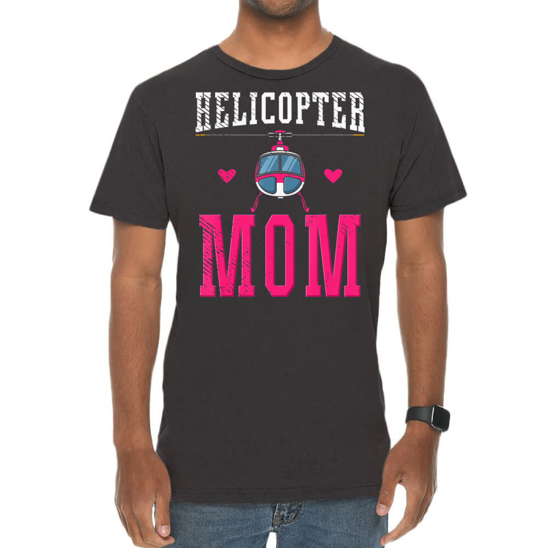 Helicopter Mom Pilot Funny Aviation Aircraft T Shi Vintage T-shirt | Artistshot