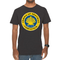 Camino De Santiago Spain Buen Camino St James Way Vintage T-shirt | Artistshot