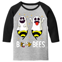 Boo Bees Couples Funny Halloween Shirt For Men's W Youth 3/4 Sleeve | Artistshot