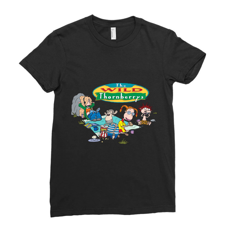 Wild Thornberrys Eliza, Darwin, Donny And Debbie S Ladies Fitted T-Shirt by arainro | Artistshot