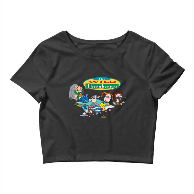 Wild Thornberrys Eliza, Darwin, Donny And Debbie S Crop Top by arainro | Artistshot