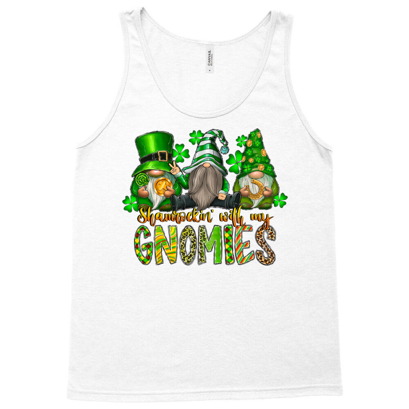 Shamrockin With My Gnomies Tank Top by SublimationCraftShop | Artistshot