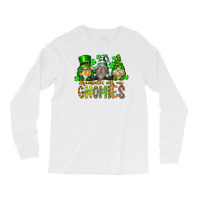 Shamrockin With My Gnomies Long Sleeve Shirts | Artistshot