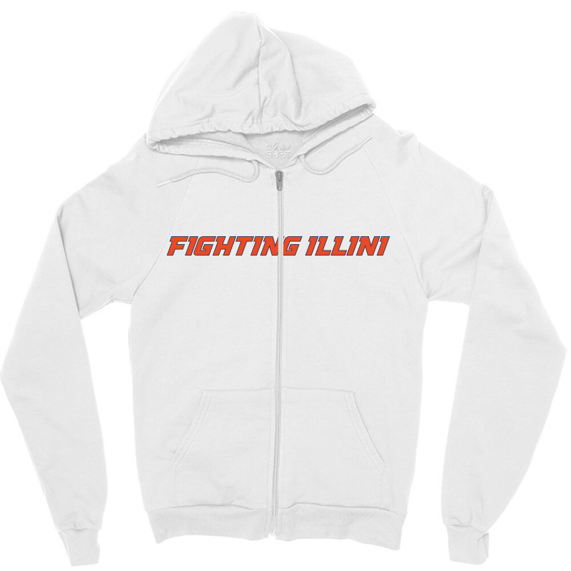 Illinois Fighting Illini, Apparel Zipper Hoodie by graysonnicholas9 | Artistshot