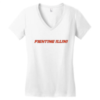 Illinois Fighting Illini, Apparel Women's V-neck T-shirt | Artistshot