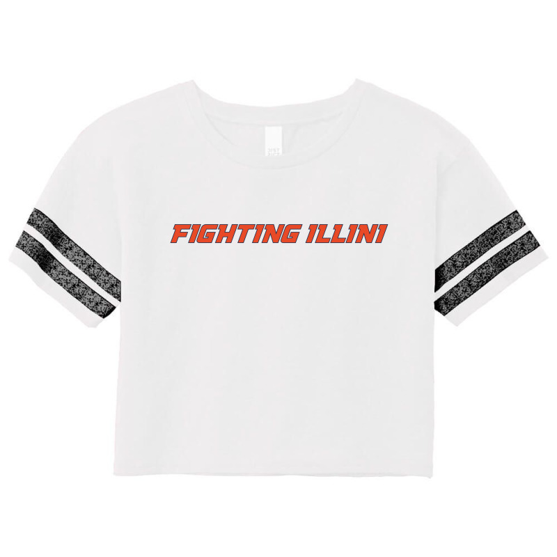 Illinois Fighting Illini, Apparel Scorecard Crop Tee by graysonnicholas9 | Artistshot