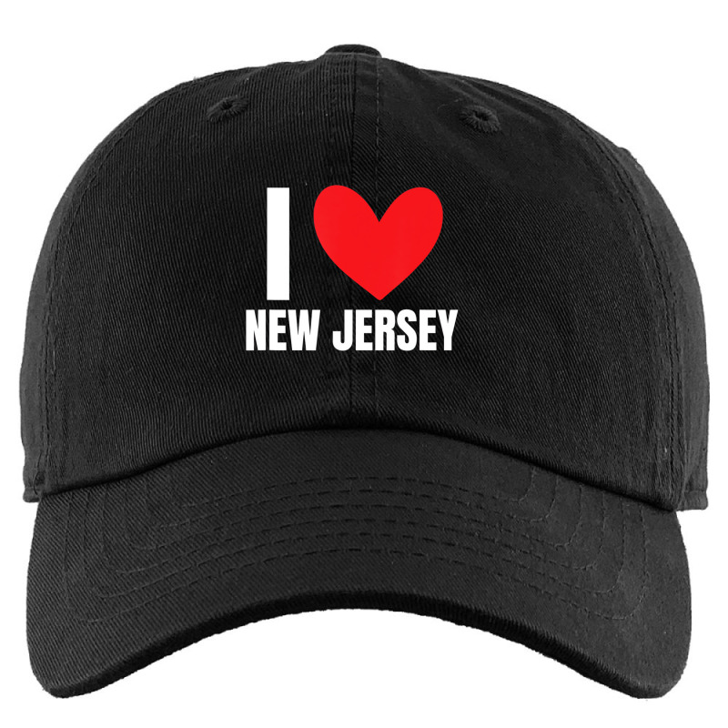 I Love New Jersey State Newark Jersey City Paterso Kids Cap | Artistshot