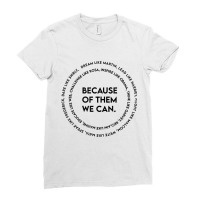 Dream Like Martin Leaders African Black History Mo Ladies Fitted T-shirt | Artistshot