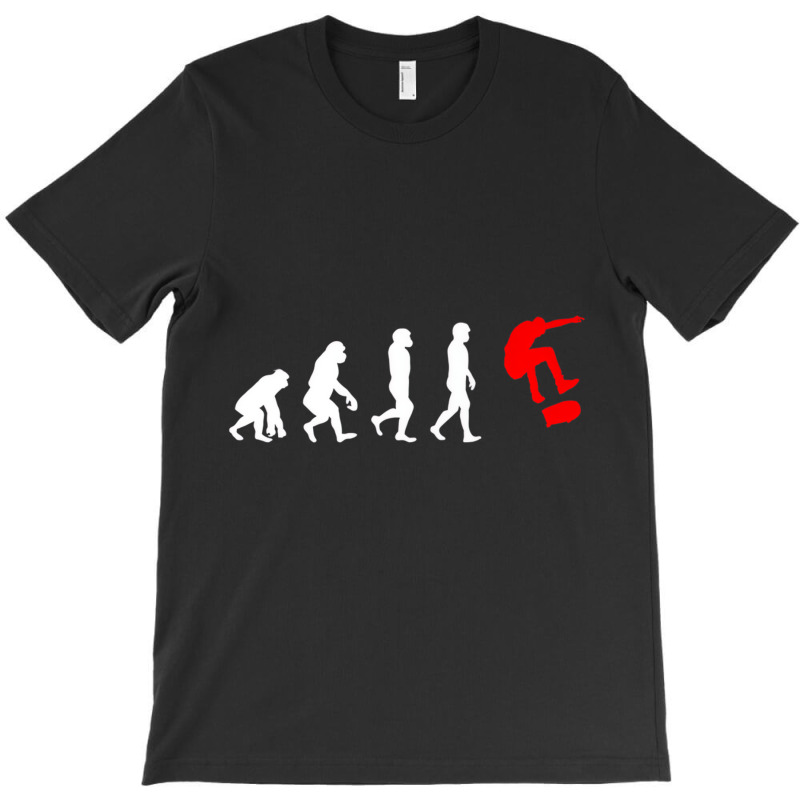 Evolution Skateboarding Funny Skater & Skateboarde T-shirt | Artistshot