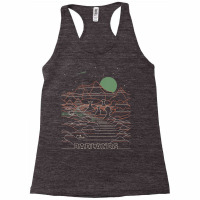 Vintage Retro Badlands National Park South Dakota Racerback Tank | Artistshot