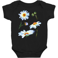 Botanical Spring   Cute Daisy Flower For Hippie & Baby Bodysuit | Artistshot