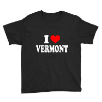 I Love Vermont T Shirt Youth Tee | Artistshot