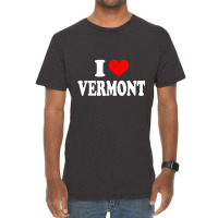 I Love Vermont T Shirt Vintage T-shirt | Artistshot