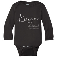 Kuya T Shirt Long Sleeve Baby Bodysuit | Artistshot