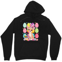 Cute Chihuahua Easter Bunny Ear Colorful Easter Eg Unisex Hoodie | Artistshot