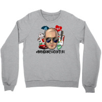 Bald Man Insurance Agent Life Crewneck Sweatshirt | Artistshot