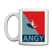 No Talk Me Im Angy Meme Shepard Fairey Style Illus Coffee Mug | Artistshot