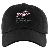 Womens Seester Definition Mom Sister Friend Sister Kids Cap | Artistshot