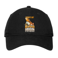 Sorry My Bearded Dragon Ate My Homework Funny Liza Adjustable Cap | Artistshot