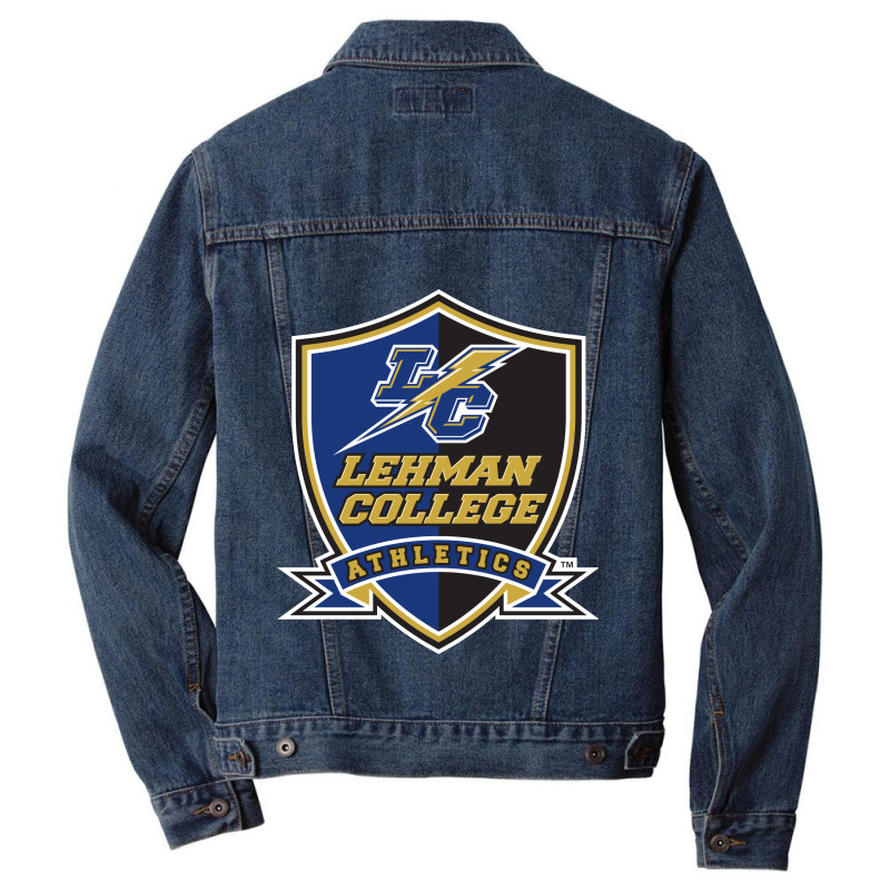 Lehman College Lightning Men Denim Jacket by combring | Artistshot