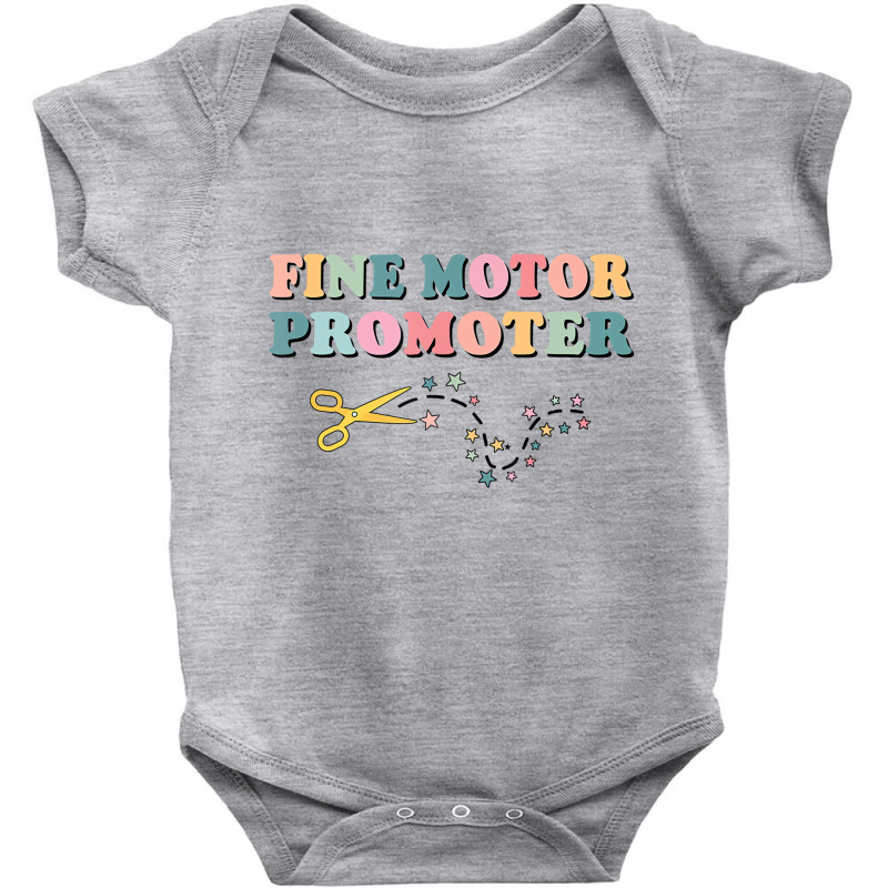 Fine Motor Promoter Occupational Therapy Ot Job Th Baby Bodysuit | Artistshot