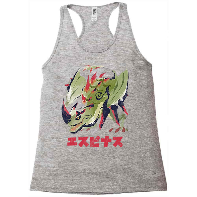 Monster Hunter Rise Sunbreak Espinas Kanji Racerback Tank by axemonwuotin | Artistshot