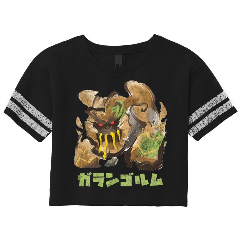 Monster Hunter Rise Sunbreak Garangolm Kanji Scorecard Crop Tee by axemonwuotin | Artistshot