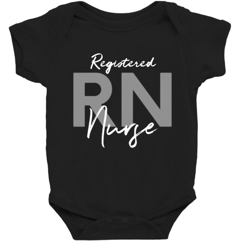 Registered Nurse Rn Emergency Room Nurse Sweatshir Baby Bodysuit | Artistshot